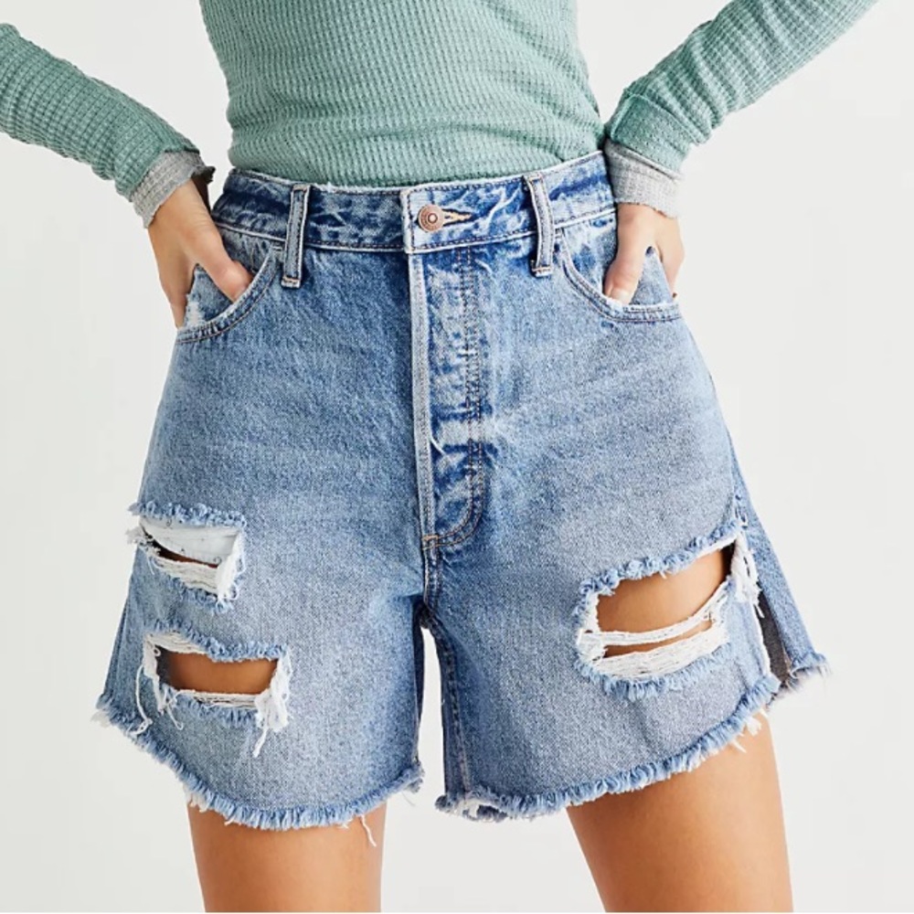 Free People Baggy Tomboy Shorts